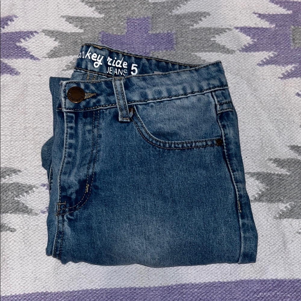 Monkey Ride Blue Jeans